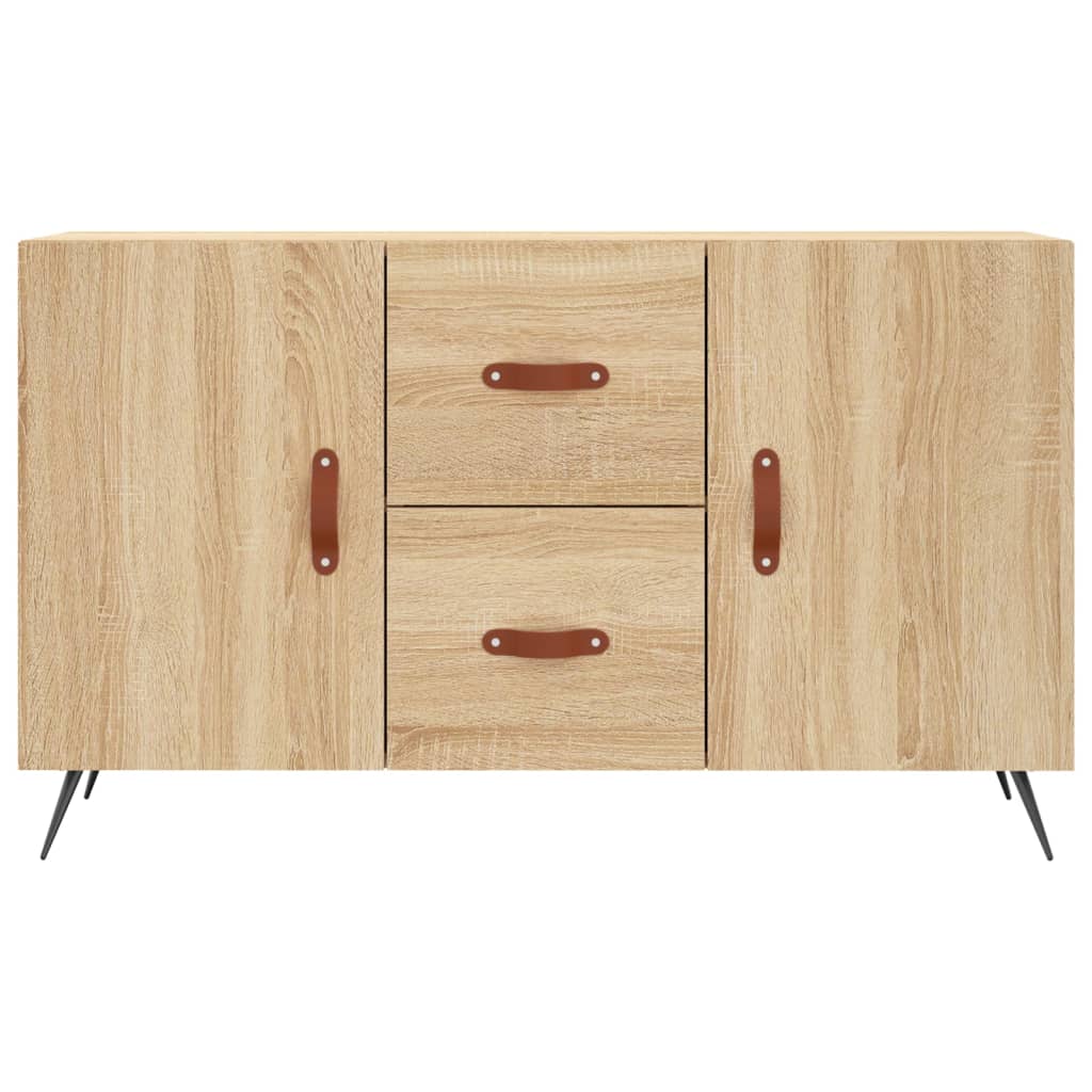 Skjenk sonoma eik 100x36x60 cm konstruert tre
