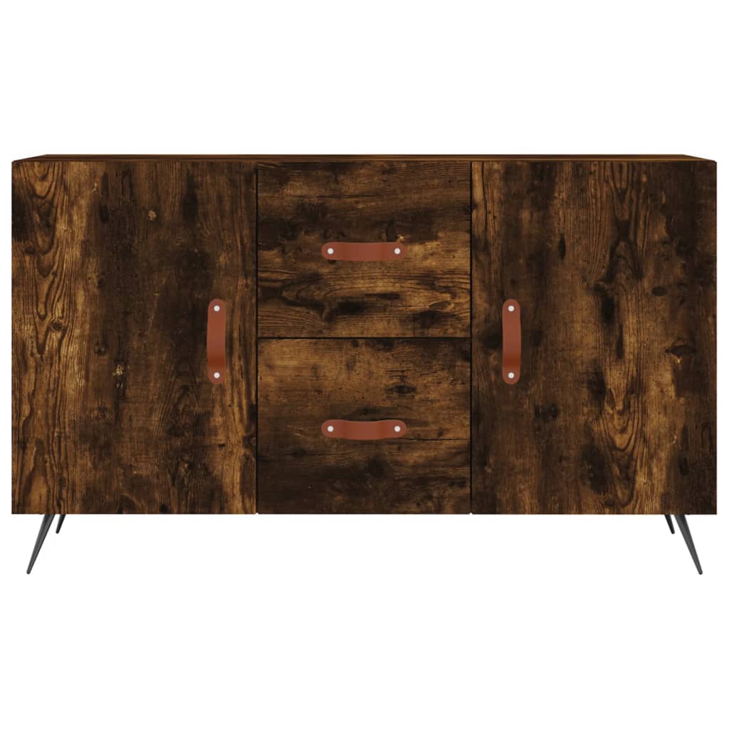 Skjenk røkt eik 100x36x60 cm konstruert tre