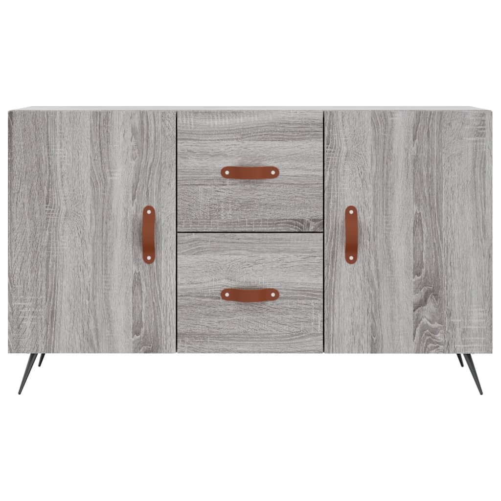 Skjenk grå sonoma 100x36x60 cm konstruert tre