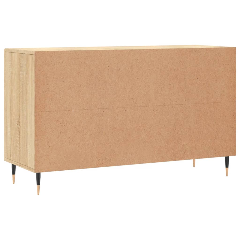 Skjenk sonoma eik 100x36x60 cm konstruert tre