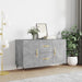 Skjenk betonggrå 100x36x60 cm konstruert tre