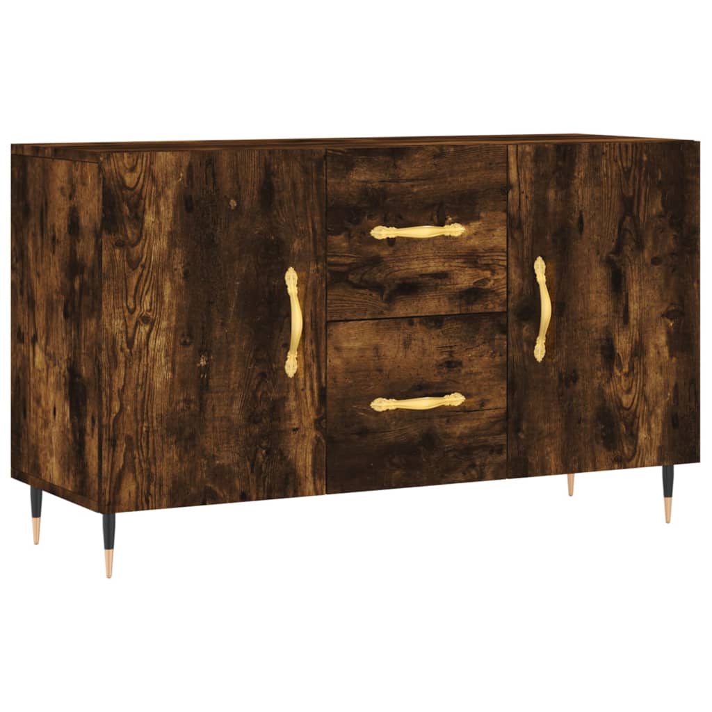 Skjenk røkt eik 100x36x60 cm konstruert tre