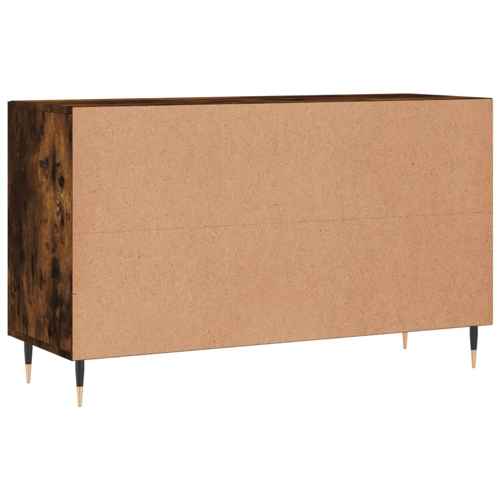 Skjenk røkt eik 100x36x60 cm konstruert tre