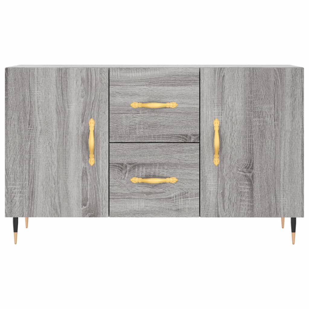 Skjenk grå sonoma 100x36x60 cm konstruert tre vidaXL