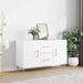Skjenk hvit 100x36x60 cm konstruert tre