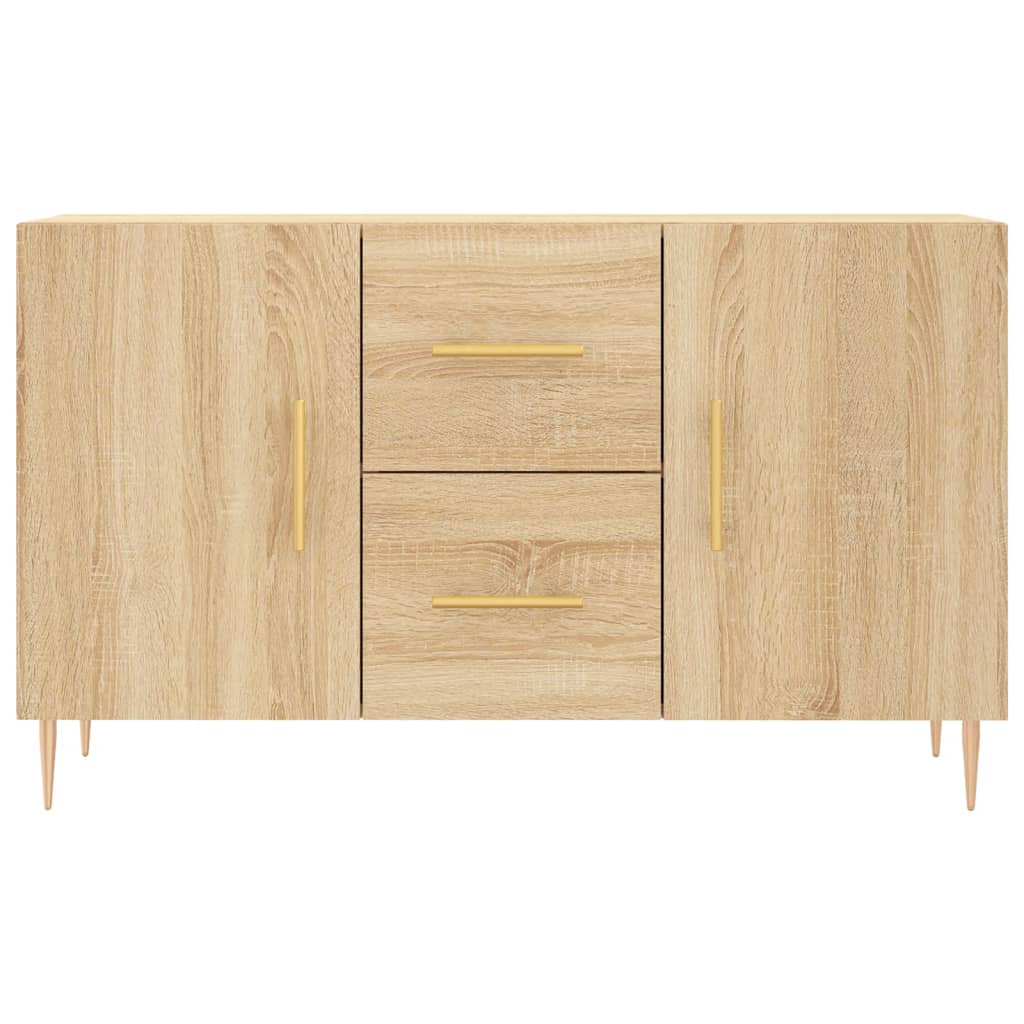 Skjenk sonoma eik 100x36x60 cm konstruert tre