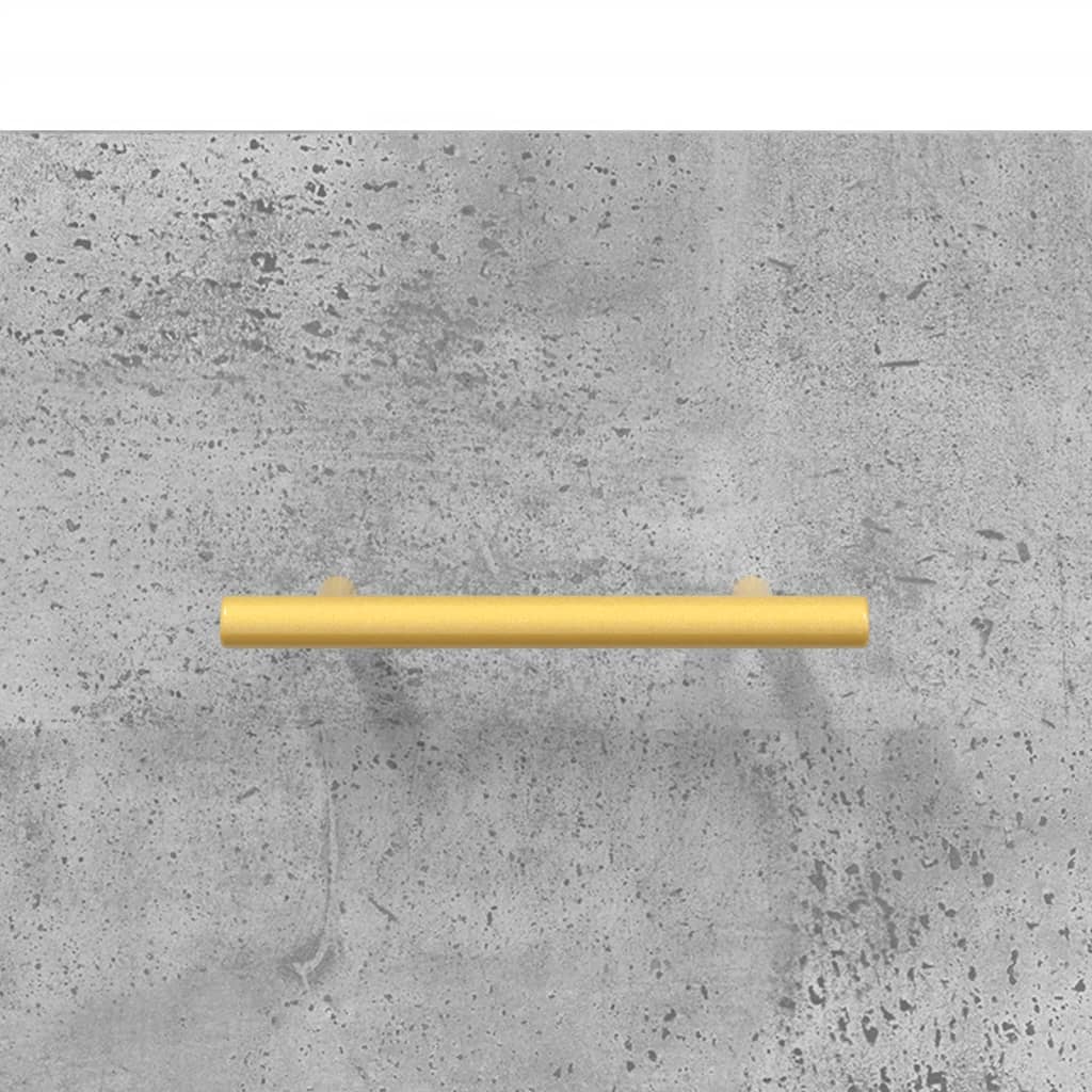 Skjenk betonggrå 100x36x60 cm konstruert tre