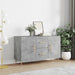 Skjenk betonggrå 100x36x60 cm konstruert tre