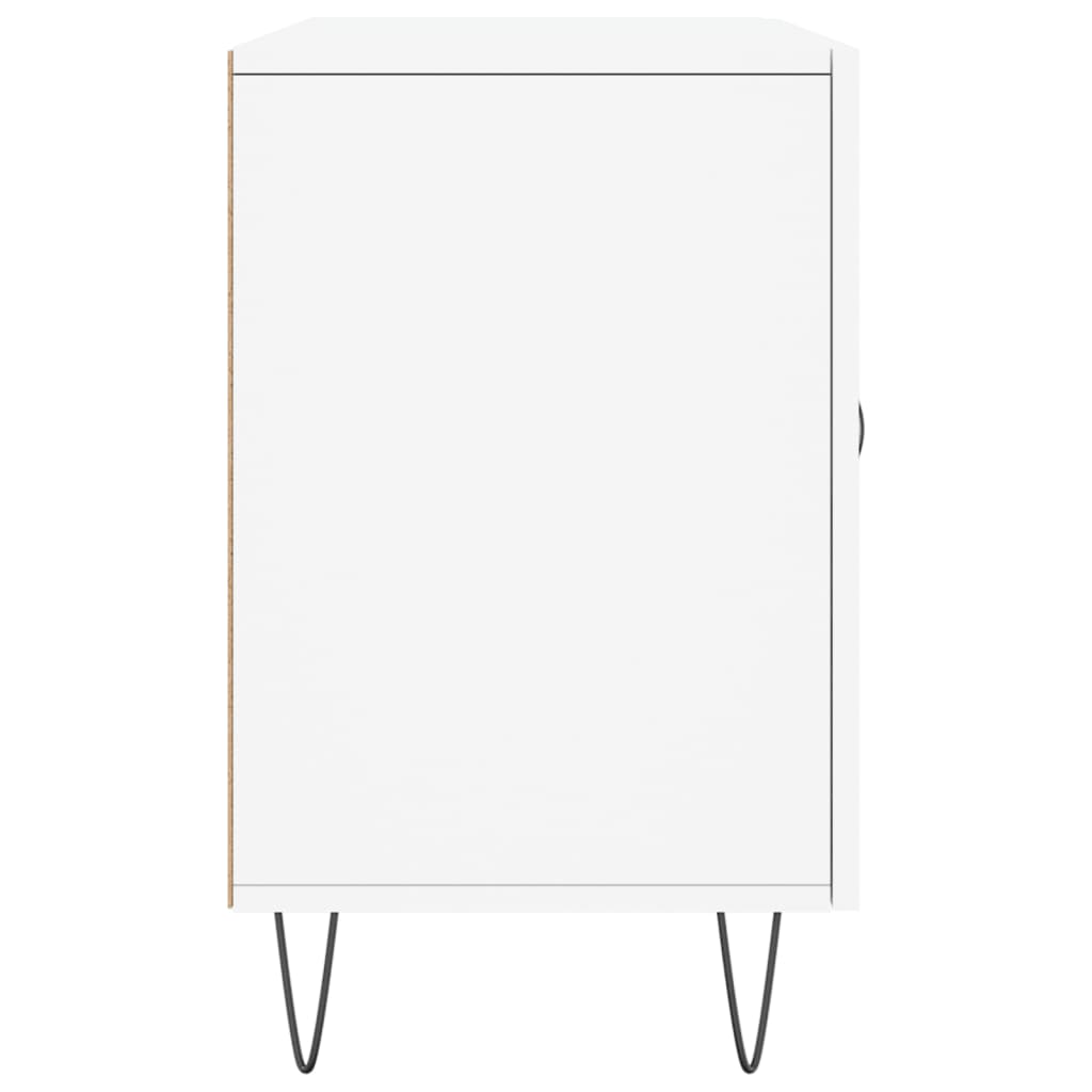 Skjenk hvit 100x36x60 cm konstruert tre