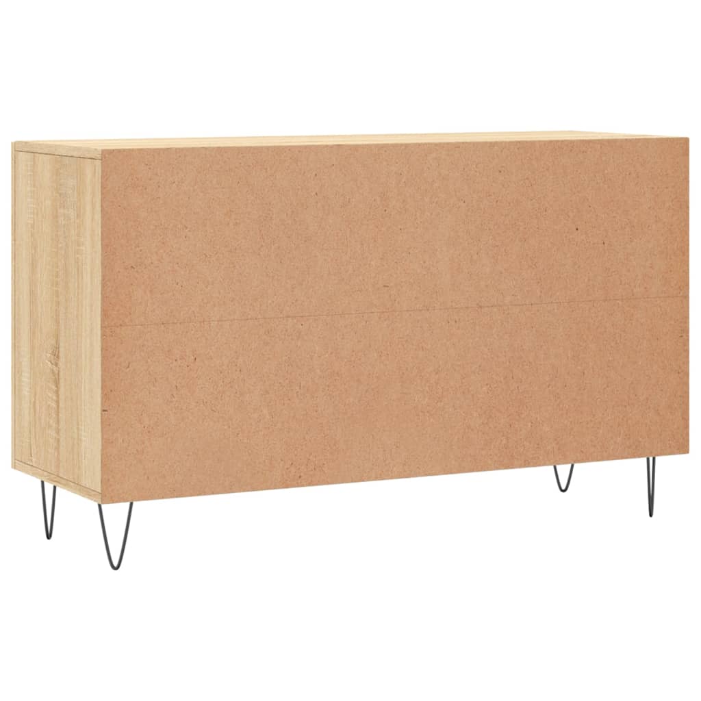 Skjenk sonoma eik 100x36x60 cm konstruert tre