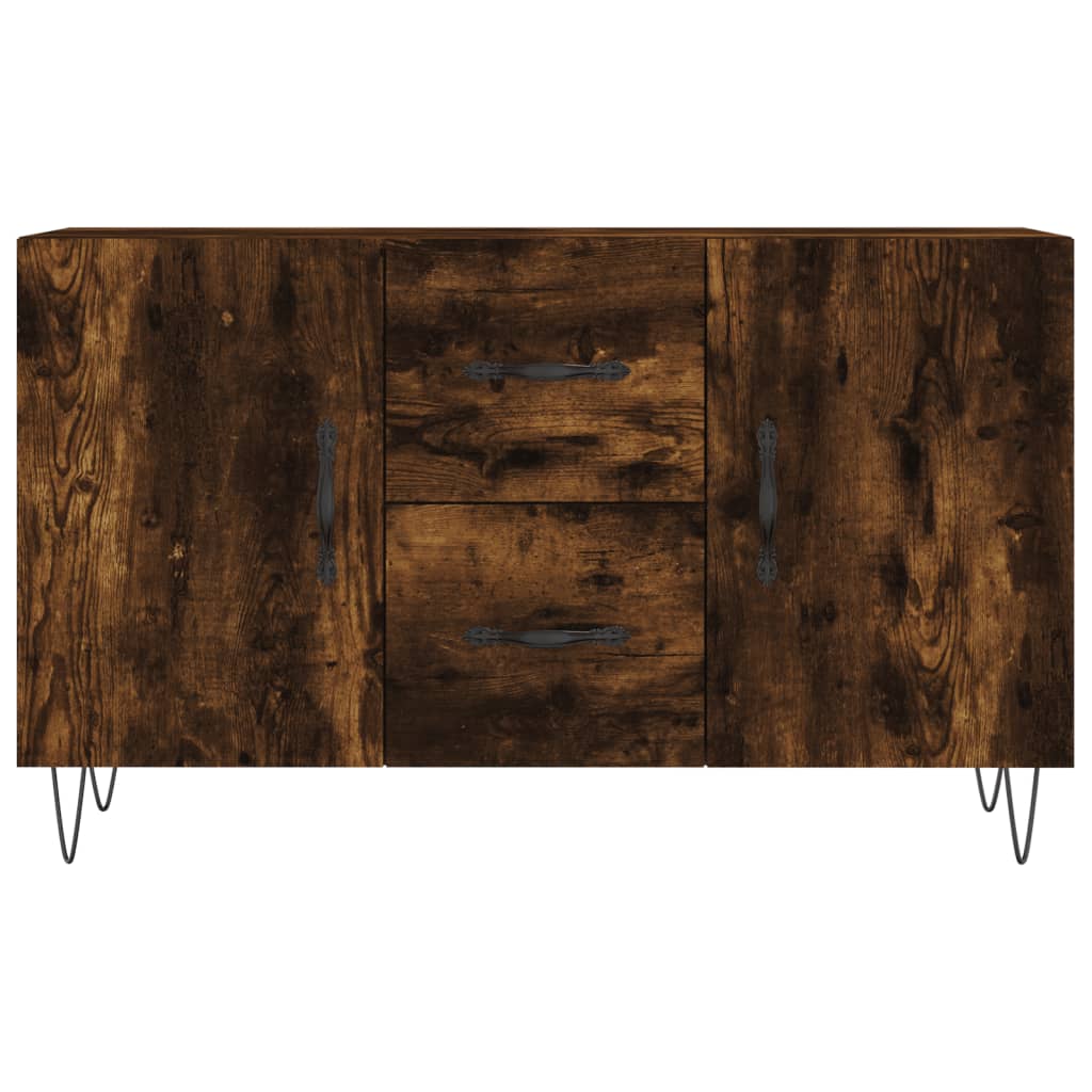 Skjenk røkt eik 100x36x60 cm konstruert tre