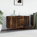 Skjenk røkt eik 100x36x60 cm konstruert tre