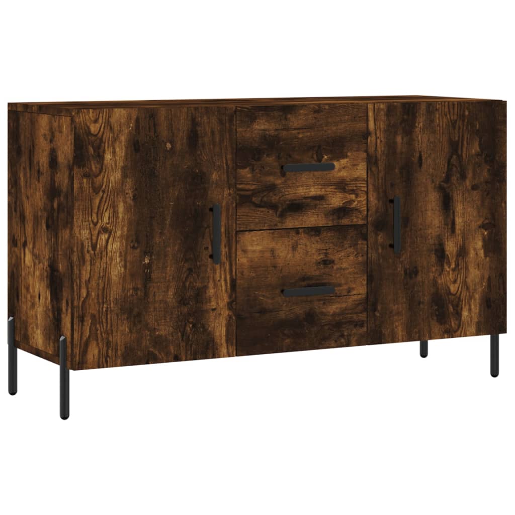 Skjenk røkt eik 100x36x60 cm konstruert tre