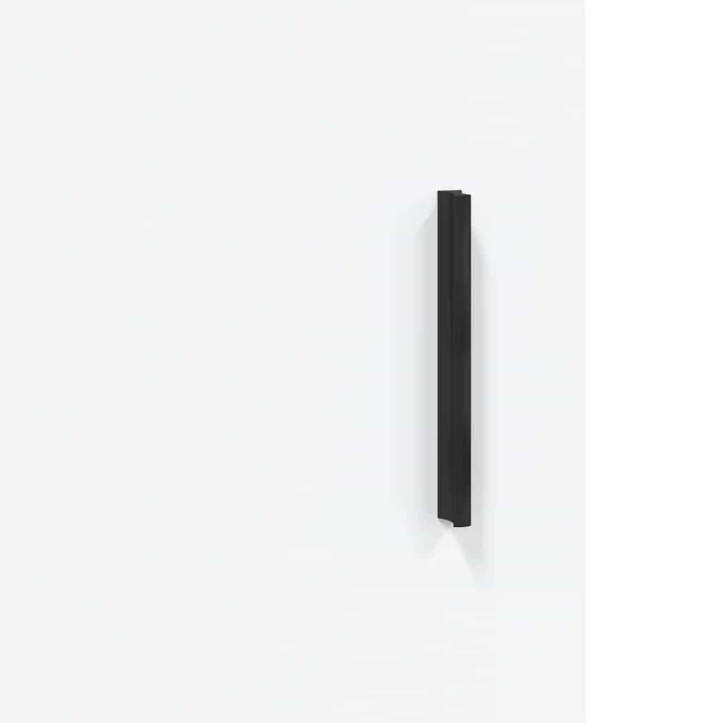 Skjenk hvit 100x36x60 cm konstruert tre