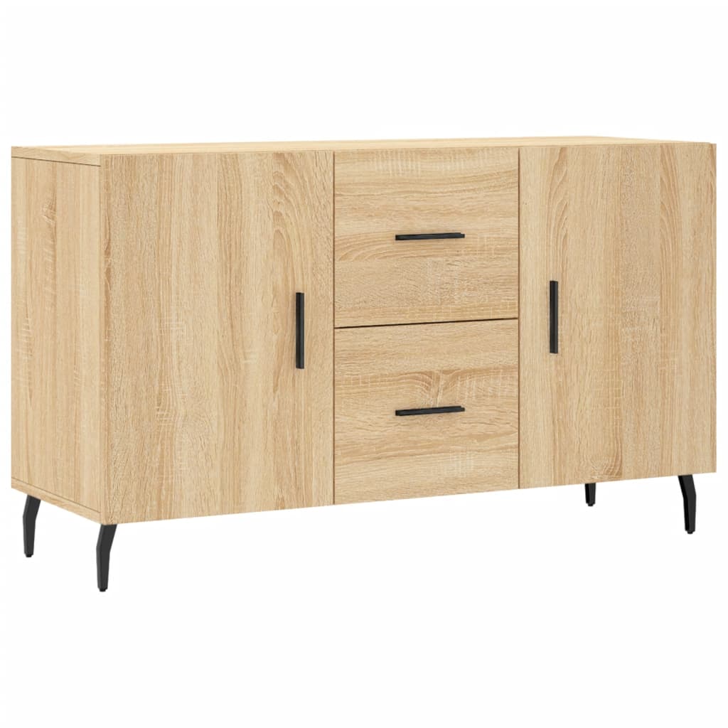 Skjenk sonoma eik 100x36x60 cm konstruert tre