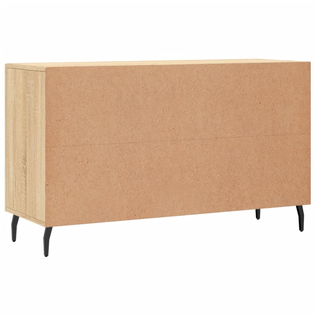 Skjenk sonoma eik 100x36x60 cm konstruert tre