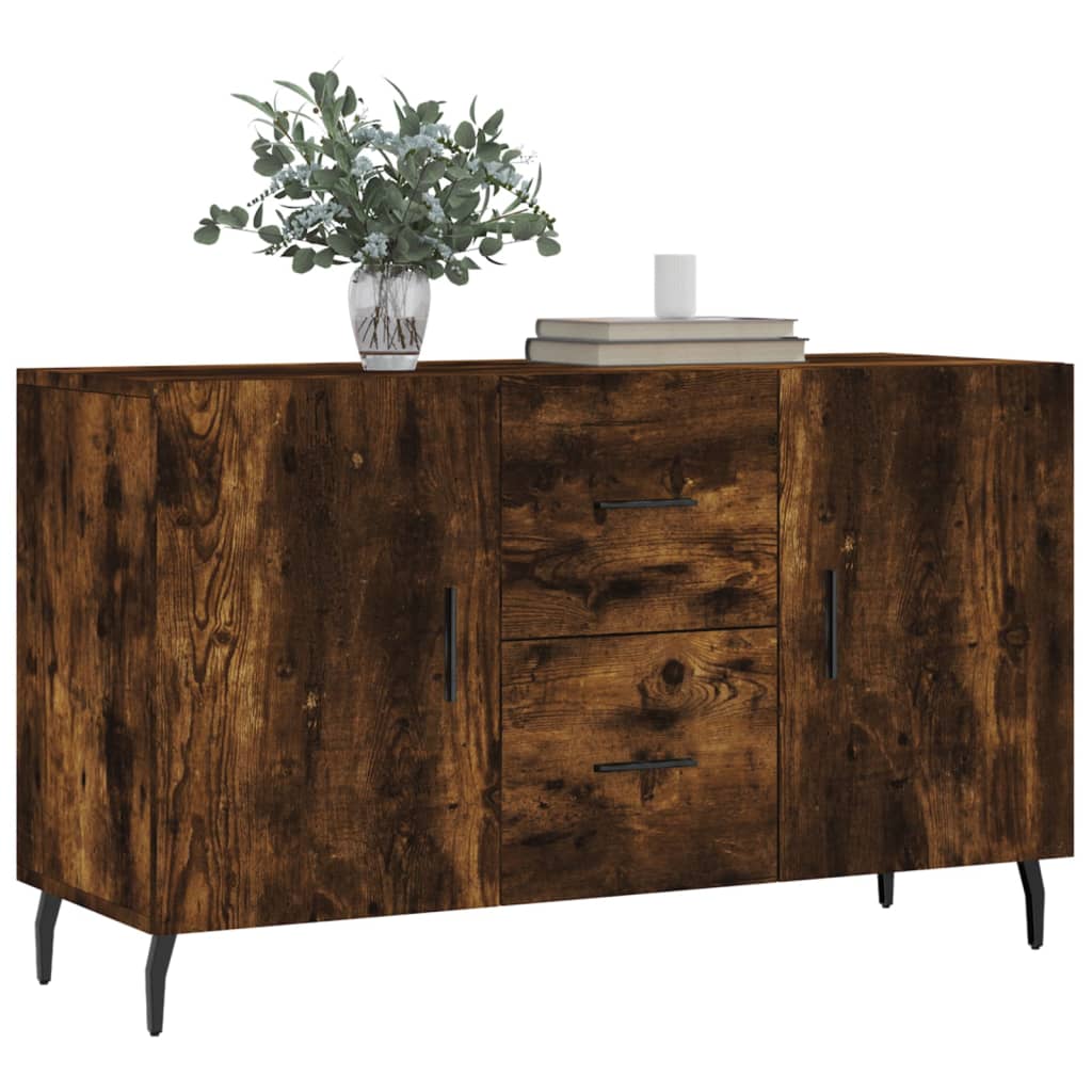 Skjenk røkt eik 100x36x60 cm konstruert tre