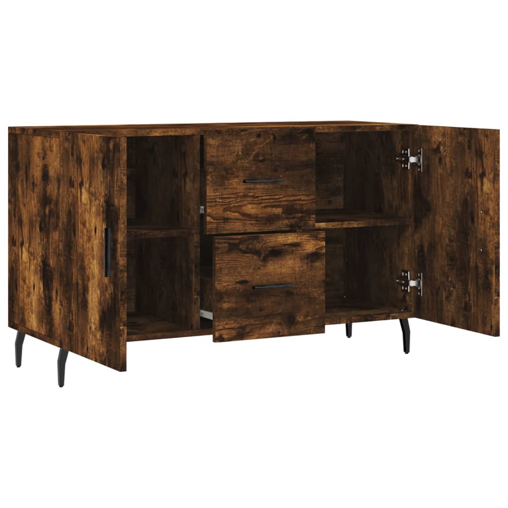 Skjenk røkt eik 100x36x60 cm konstruert tre