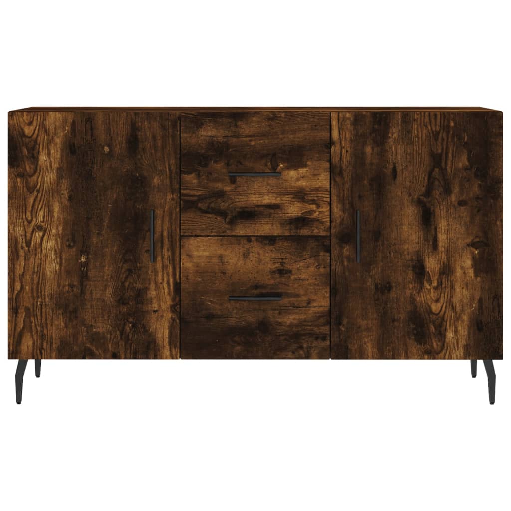 Skjenk røkt eik 100x36x60 cm konstruert tre