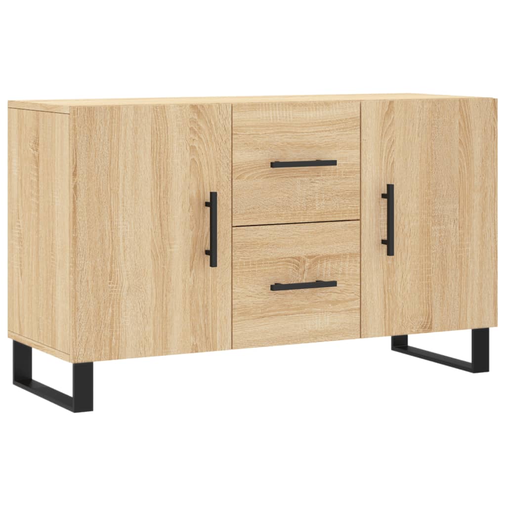 Skjenk sonoma eik 100x36x60 cm konstruert tre vidaXL