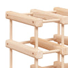 Vinstativ for 20 flasker 46,5x23x46,5 cm heltre furu