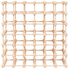 Vinstativ for 42 flasker 68,5x23x68,5 cm heltre furu