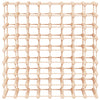 Vinstativ for 72 flasker 90,5x23x90,5 cm heltre furu