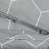 Sengesett grå 240x220 cm bomull
