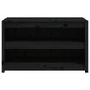 Utekjøkkenskap svart 106x55x64 cm heltre furu