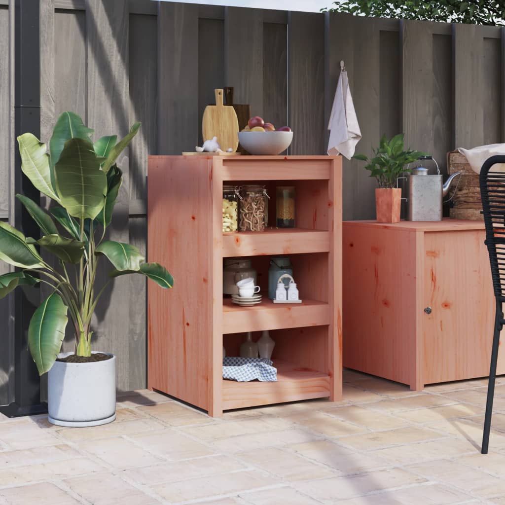 Utekjøkkenskap MEPPEL 55x55x92 cm heltre douglasgran