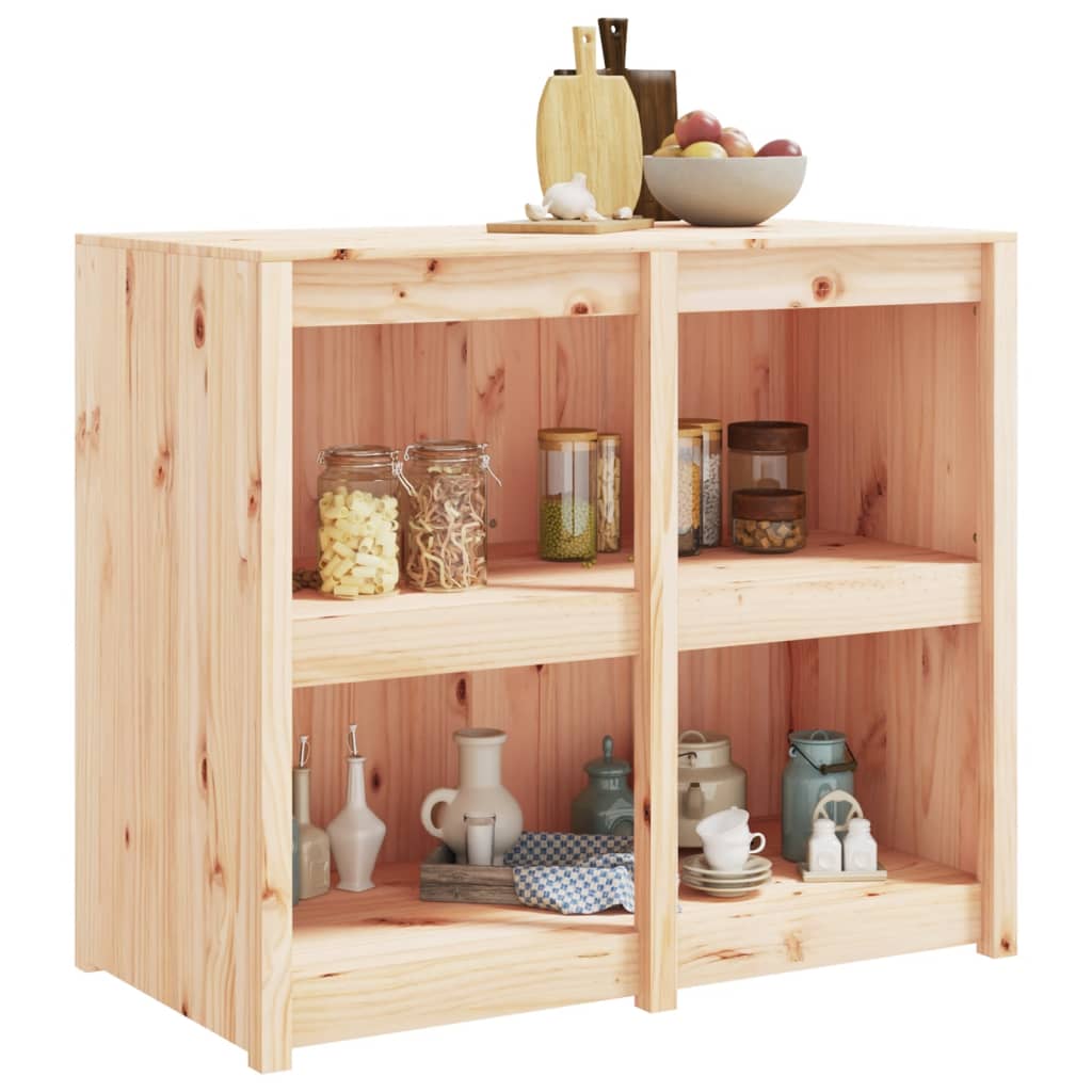 Utekjøkkenskap MEPPEL 106x55x92 cm heltre furu