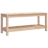 Hagebenk 108x35x45 cm heltre furu