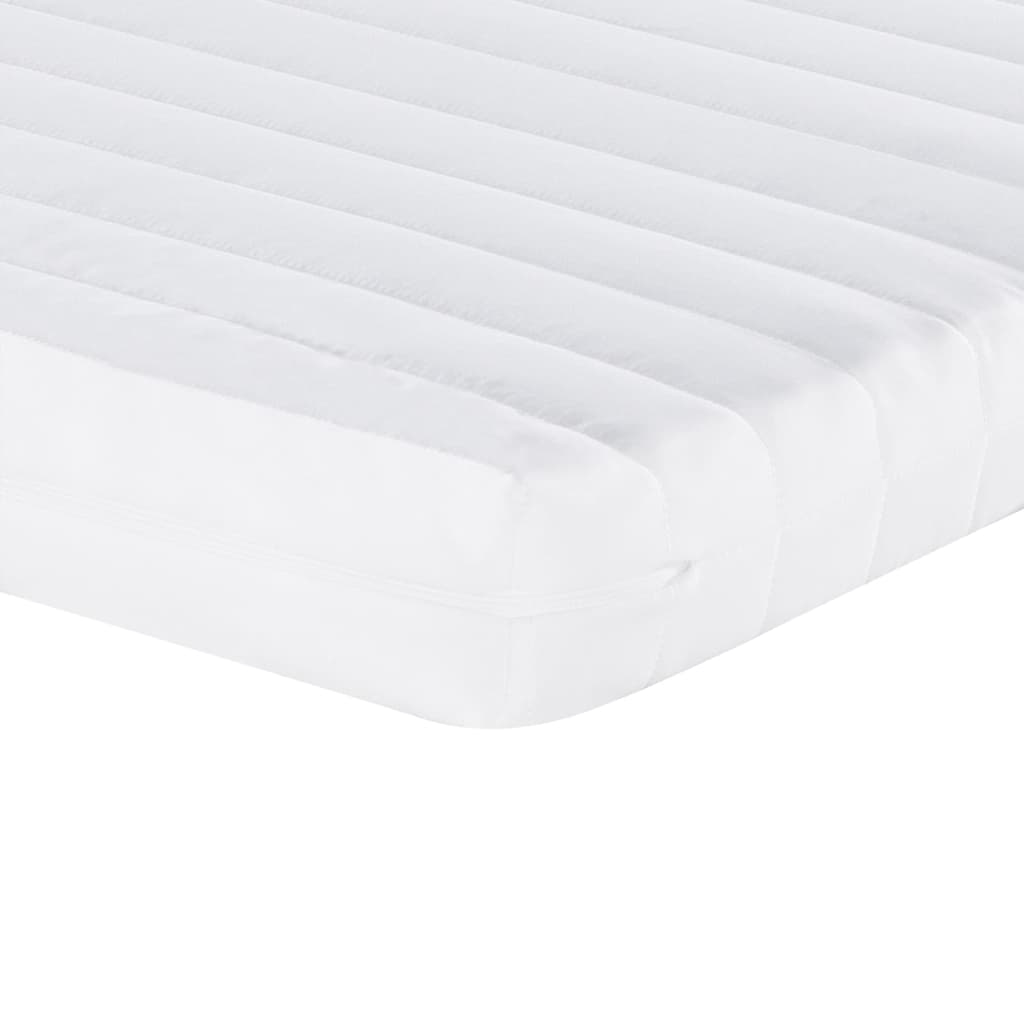 Skummadrass hvit 120x200 cm 7-Zone hardhet 20 ILD