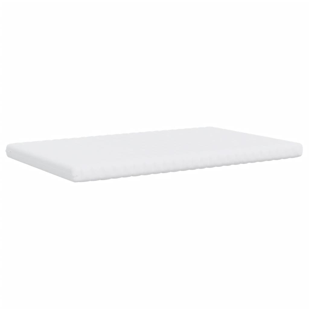 Skummadrass hvit 140x190 cm 7-Zone hardhet 20 ILD