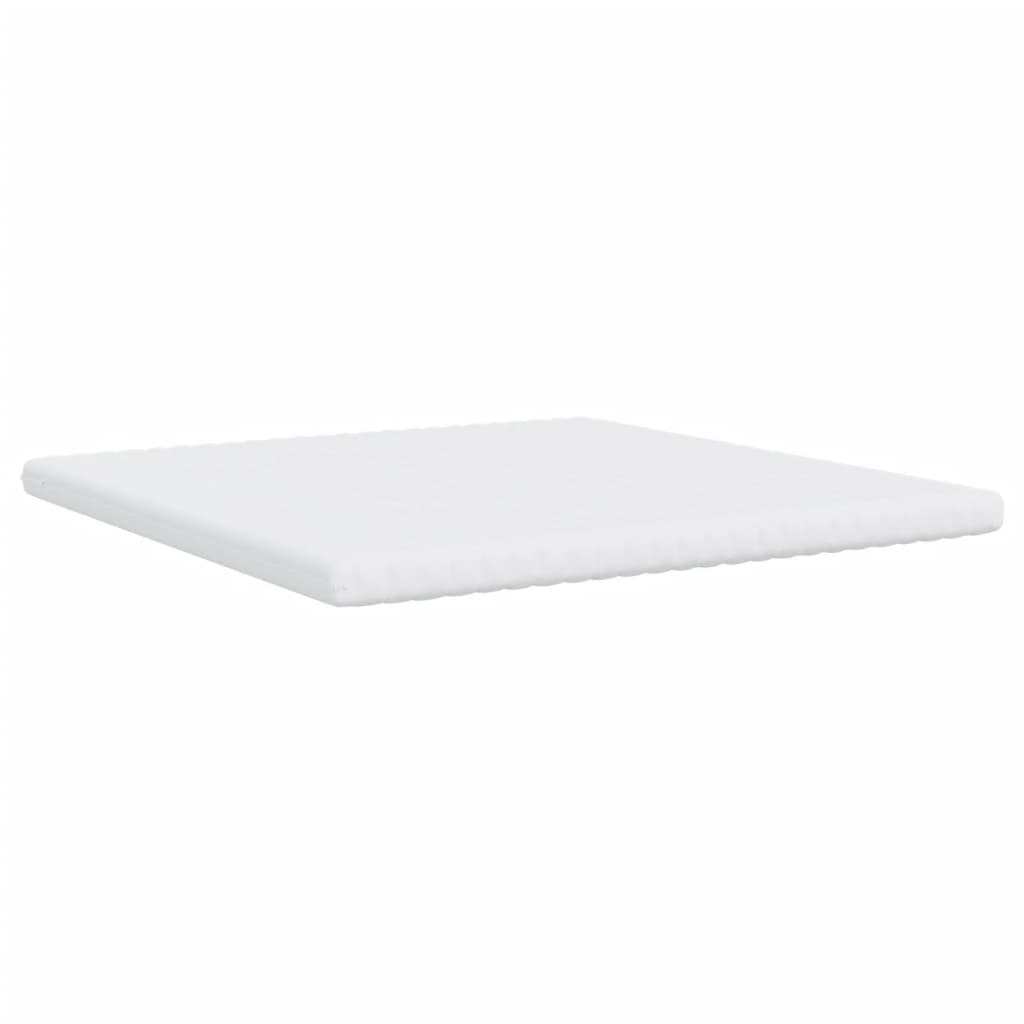 Skummadrass hvit 200x200 cm 7-Zone hardhet 20 ILD
