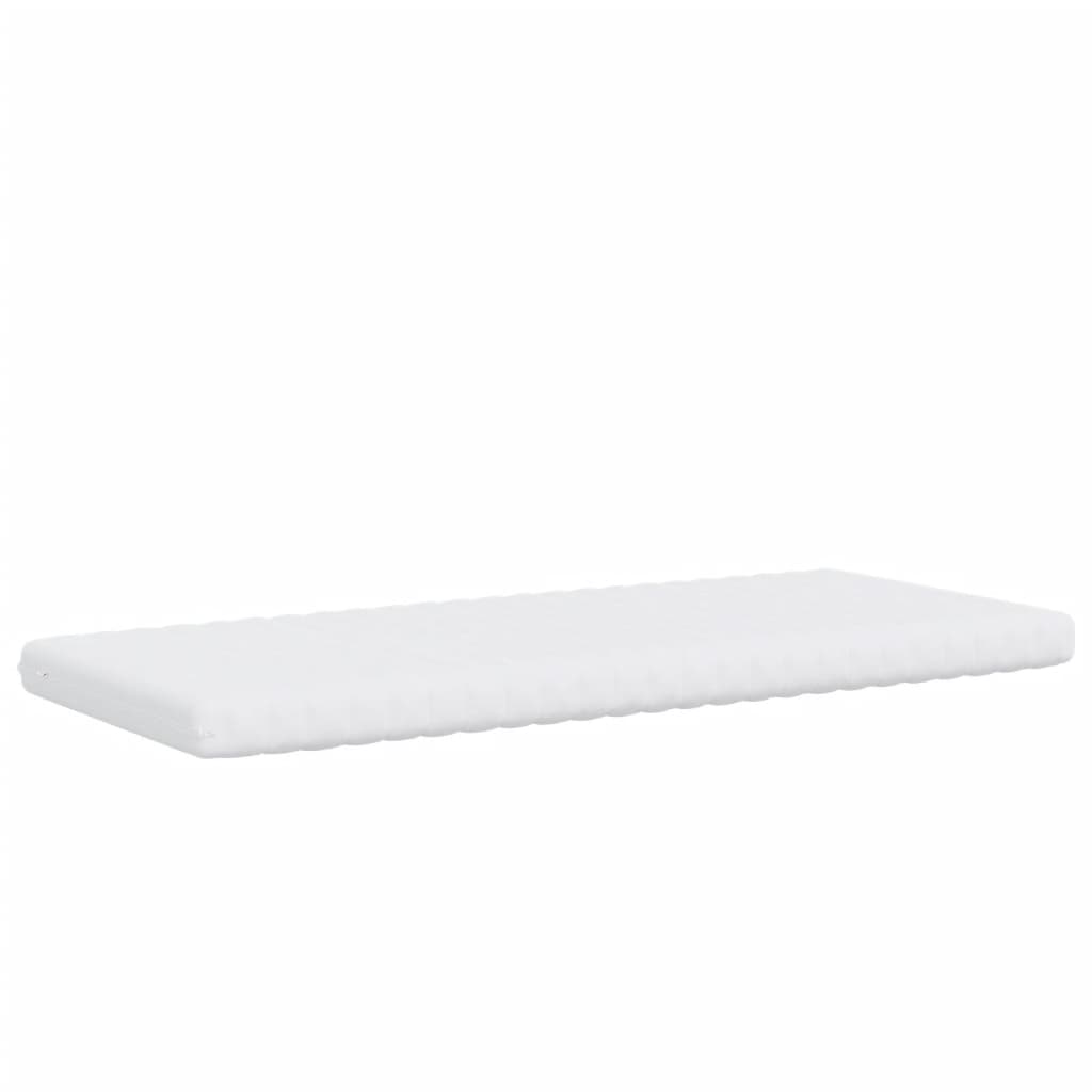 Skummadrasser 2 stk hvit 90x190 cm 7-Zone hardhet 20 ILD