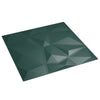 Veggpaneler 24 stk grønn 50x50 cm XPS 6 m² diamant