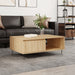 Salongbord sonoma eik 90x60x35 cm konstruert tre