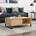 Salongbord sonoma eik 90x60x35 cm konstruert tre