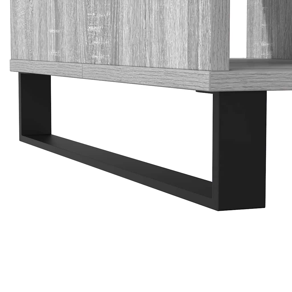 Salongbord grå sonoma 104x60x35 cm konstruert tre