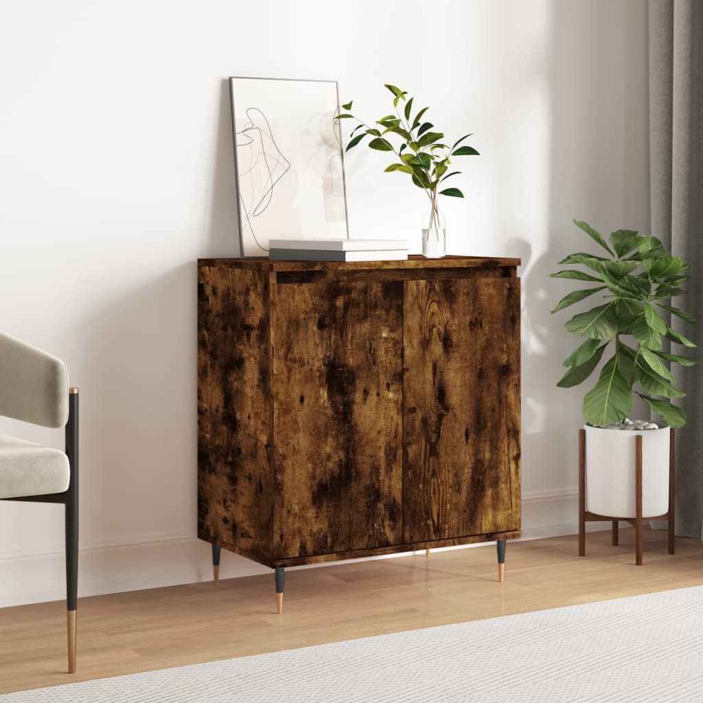 Skjenk røkt eik 60x35x70 cm konstruert tre