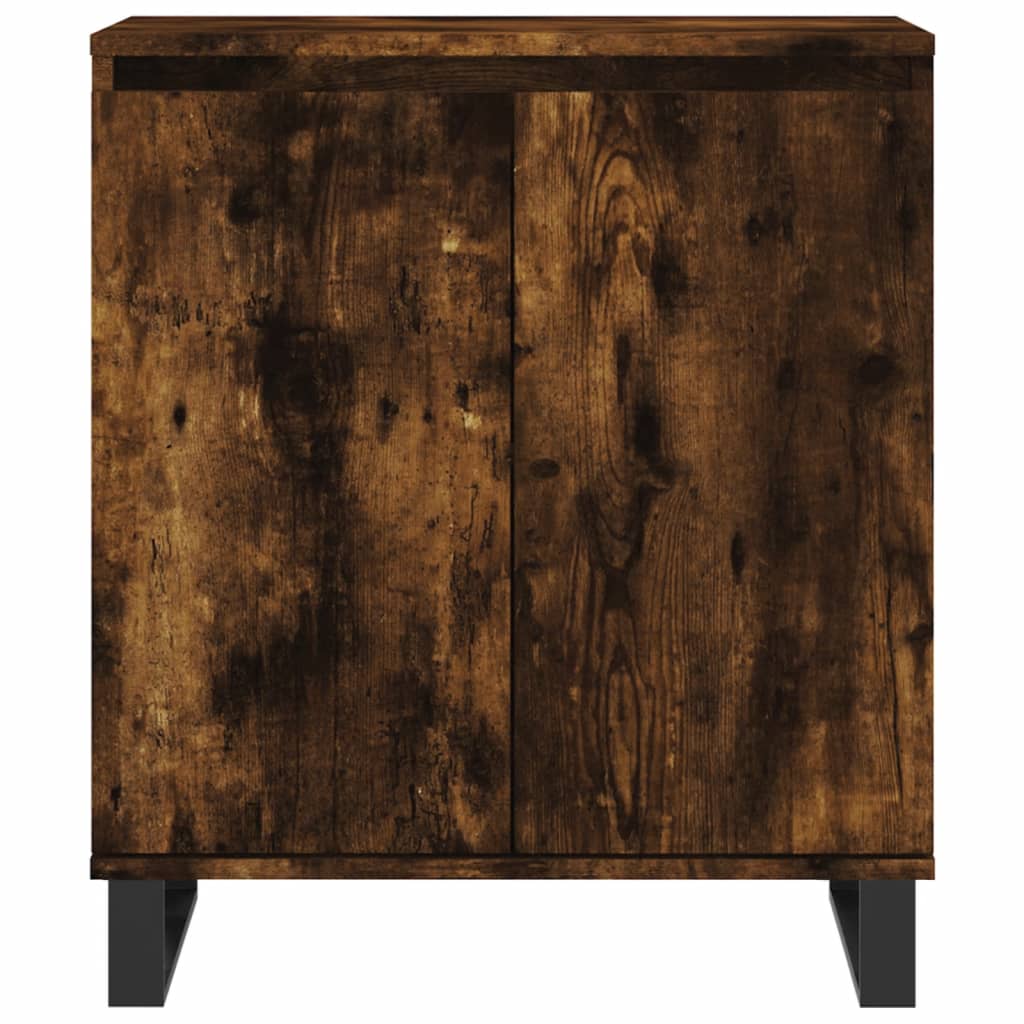 Skjenk røkt eik 60x35x70 cm konstruert tre