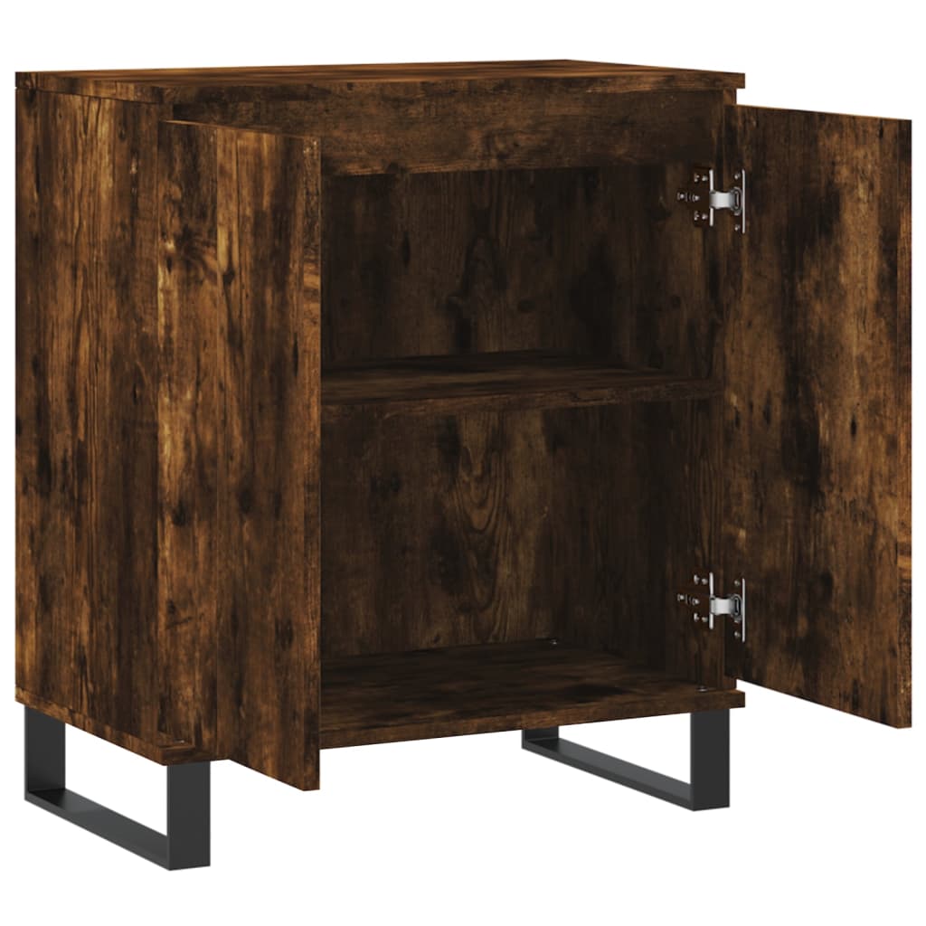 Skjenk røkt eik 60x35x70 cm konstruert tre
