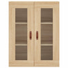 Veggskap sonoma eik 69,5x34x90 cm