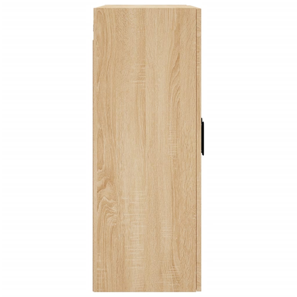 Veggskap sonoma eik 69,5x34x90 cm