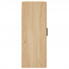 Veggskap sonoma eik 69,5x34x90 cm