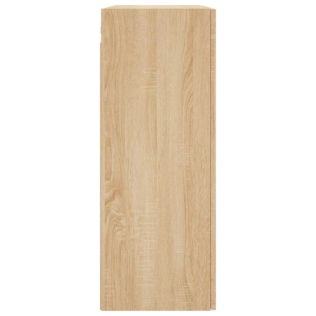 Veggskap sonoma eik 69,5x34x90 cm