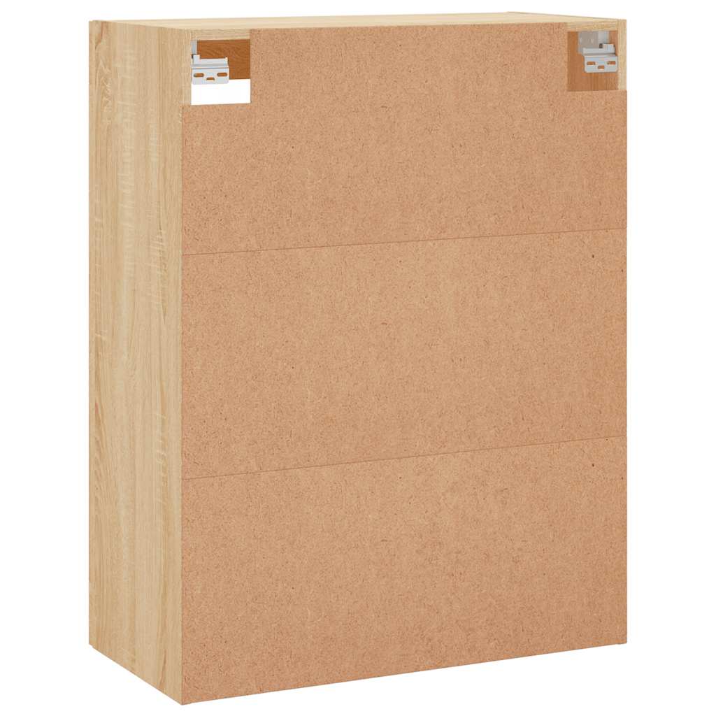 Veggskap sonoma eik 69,5x34x90 cm