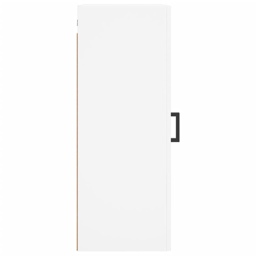 Veggskap hvit 34,5x34x90 cm