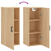 Veggskap sonoma eik 34,5x34x90 cm